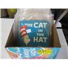 Image 1 : BOX OF DR. SEUSS BOOKS, CAT IN THE HAT, ETC.