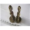 Image 2 : PAIR OF BRASS PELICAN BOOKENDS