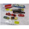 Image 1 : 2 BAGS OF ASST. SMALL CARS & TRUCKS, DINKY, MATCHBOX, ETC.