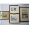 Image 1 : 4 SMALL FRAMED PICTURES