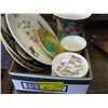 Image 1 : BOX OF MISC. COLLECTOR PLATES, ROYAL DOULTON VASE, KAISER COASTERS, ETC.