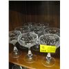 Image 1 : SET OF 8 CRYSTAL GLASSES