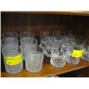 Image 2 : SHELF OF ASST. CRYSTAL HI BALL & WINE GLASSES