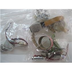 BOX OF MISC. WATCHES, ETC.