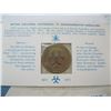 Image 3 : 2 CASED LOONIES & 2 BRITISH COLUMBIA 1971 MEDALLIONS