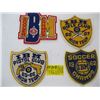 Image 2 : VINTAGE BADGES/PATCHES - SUMMERLAND HIGH SCHOOL LETTERMAN, IBM, BOY SCOUTS, ETC.