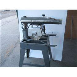 BLACK & DECKER RADIAL ARM SAW