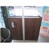 Image 1 : SMALL BROWN SINGLE DOOR BAR FRIDGE