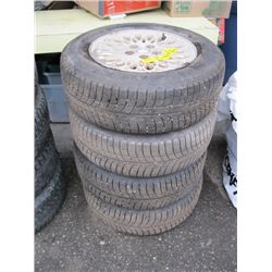 4 21565R15 TIRES OFF A DODGE MINI VAN