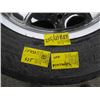 Image 2 : PAIR OF 25560R17 TIRES WITH MERCEDES RIMS