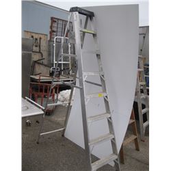 FEATHER LITE 8' ALUMINUM LADDER