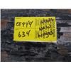 Image 3 : BLACK STORAGE BOX WITH SMALL 4 WHEEL CART & SAW, NEEDS HINGES