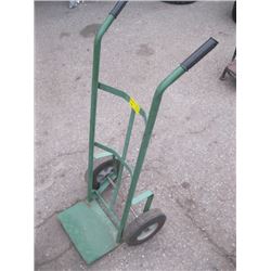 GREEN METAL HAND TRUCK