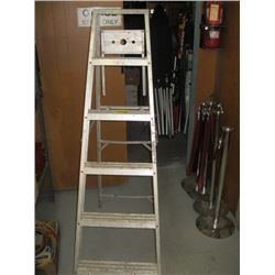 6' ALUMINUM STEPLADDER