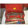 Image 1 : RED TOOL BOX WITH ASST. CONTENTS