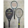Image 1 : 2 TENNIS RACKETS & A SQUASH RACKET