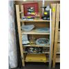 Image 2 : 2 WOODEN SHELF UNITS