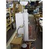 Image 1 : DESK LAMP & FLOOR LAMP, MISSING 1 SHADE
