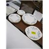 Image 1 : PARAGON REMEMBER ME PLATES, 4 DINNER PLATES, 4 SIDE PLATES, 3 BUTTER PLATES & 1 SERVING PLATE