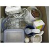 Image 2 : GLASS CONTAINERS, MIXER, WATER PITCHER, ETC.