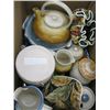 Image 2 : POTTERY, TEAPOT, CANDLE HOLDERS, ETC.