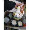 Image 3 : POTTERY, TEAPOT, CANDLE HOLDERS, ETC.