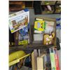 Image 2 : 4 BOXES OF MISC. BASEBALL GLOVE, WASHBOARD, PUZZLE, ETC.
