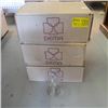 Image 1 : 3 BOXES OF 12 WINE GLASSES