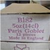 Image 2 : 3 BOXES OF 12 WINE GLASSES