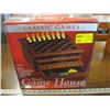 Image 1 : WOOD GAME HOUSE WITH 11 GAMES