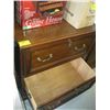 Image 2 : DOUBLE DRAWER FILING CABINET WITH HUTCH TOP