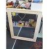 Image 1 : FRAMED BEVELED EDGE MIRROR