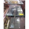 Image 2 : PAIR OF GLASS STEP END TABLES