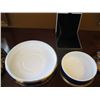 Image 2 : PAIR OF DECORATIVE ROUND PORCELAIN LIDDED DISHES & A SQUARE BOX WITH CAMEO TOP