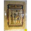 Image 2 : 2 EGYPTIAN PRINTS ON PAPYRUS PAPER