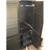 Image 2 : LG. LOUVERED DOOR ENTERTAINMENT STORAGE CABINET