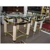 Image 2 : 3 PIECE END TABLES & SOFA TABLE SET