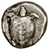Image 1 : AEGINA: AR stater (10.56g), ca. 480-457 BC, HGC 6-435, Milbank pl. 1-13, sea turtle, VG-F