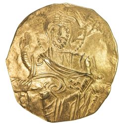 KINGDOM OF NICAEA: John III Ducas-Vatatzes, 1222-1254, AV hyperperon (3.93g). EF