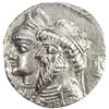 Image 1 : ELYMAIS: Kamnaskires III & Queen Anzaze, ca. 82-72 BC, AR tetradrachm (13.78g), ND. VF-EF