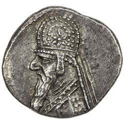 PARTHIAN KINGDOM: Mithradates II, 121-91 BC, AR drachm (4.01g), Ekbatana. EF