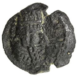 SASANIAN KINGDOM: Ardashir I, 224-241, AE 15mm (2.23g). VF