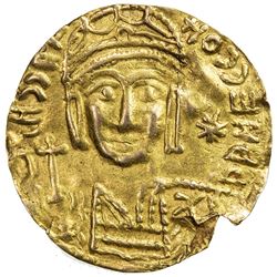 CENTRAL ASIA: Anonymous, ca. 6th-8th century, AV burial bracteate (0.39g). EF
