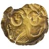 Image 2 : CENTRAL ASIA: Anonymous, ca. 7th-9th century, AV burial bracteate (0.61g). VF-EF