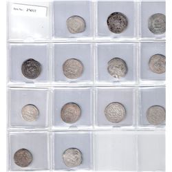 UMAYYAD: LOT of 13 dirhams