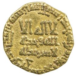 ABBASID: al-Mansur, 754-775, AV dinar (3.97g), NM, AH145. VF