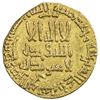 Image 1 : ABBASID: al-Mansur, 754-775, AV dinar (4.08g), NM, AH158. VF
