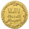 Image 1 : ABBASID: al-Mahdi, 775-785, AV dinar (4.22g), NM, AH161. EF