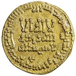 ABBASID: al-Rashid, 786-809, AV dinar (4.26g), NM, AH172. EF