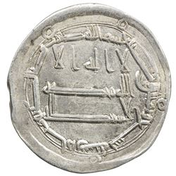 ABBASID: al-Rashid, 786-809, AR dirham (2.89g), Arran, AH189. EF